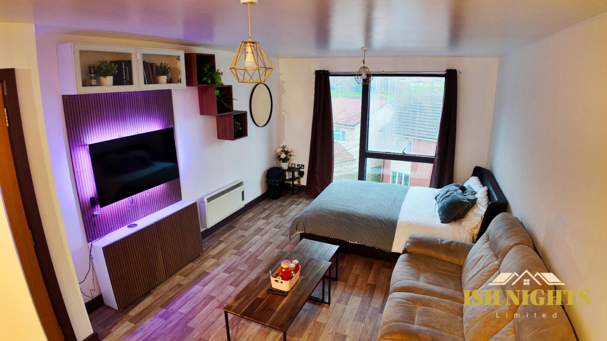 Luxurious Birmingham City Apartment 외부 사진